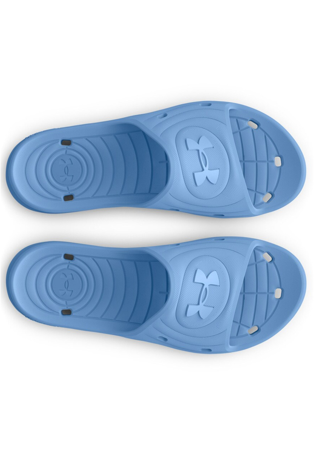 Klapki Męskie Under Armour Buty Klasyczne Sportowe Niebieskie UA M Locker Iv Sl