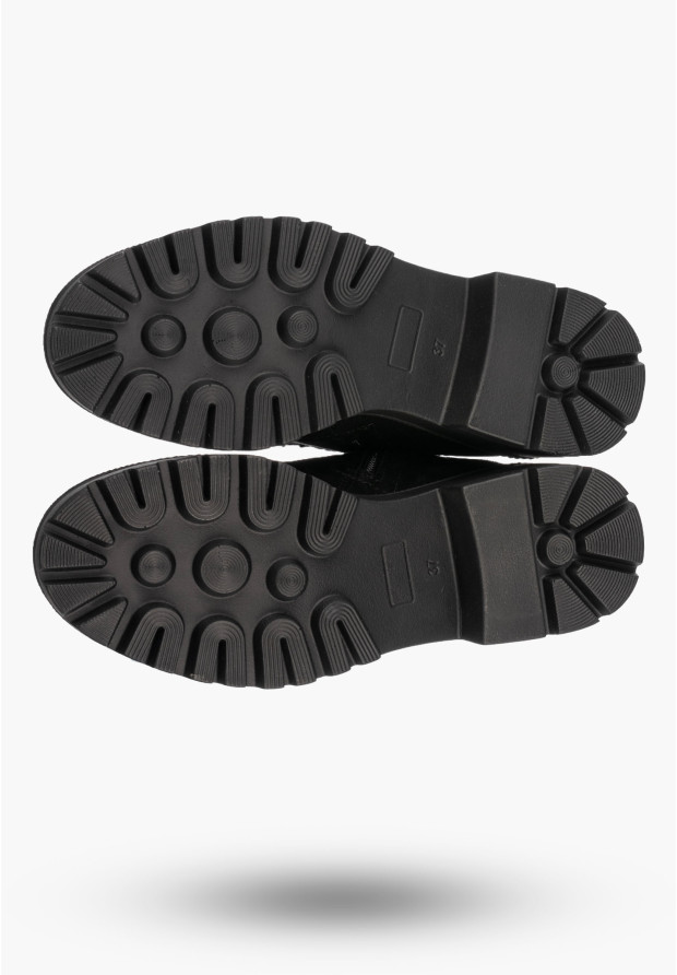 Kozaki Damskie Eleganckie Wysokie Ocieplane Buty Zimowe Czarne Lovsoka 210/4