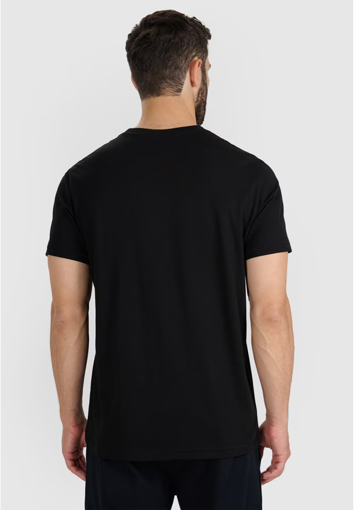 Koszulka Męska 4F T-shirt Z Nadrukiem Regular Czarna 4FWAW25TTSHM2359