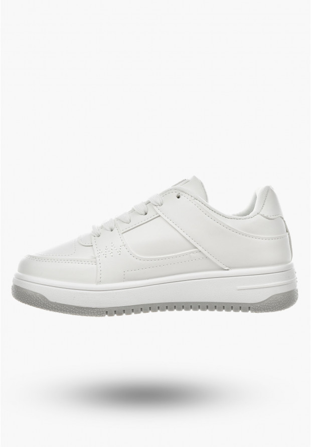 Sneakersy BIG STAR Białe Młodzieżowe MM274354