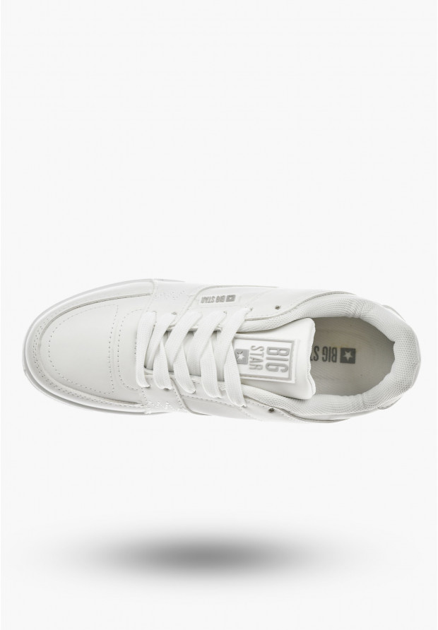Sneakersy BIG STAR Białe Młodzieżowe MM274354