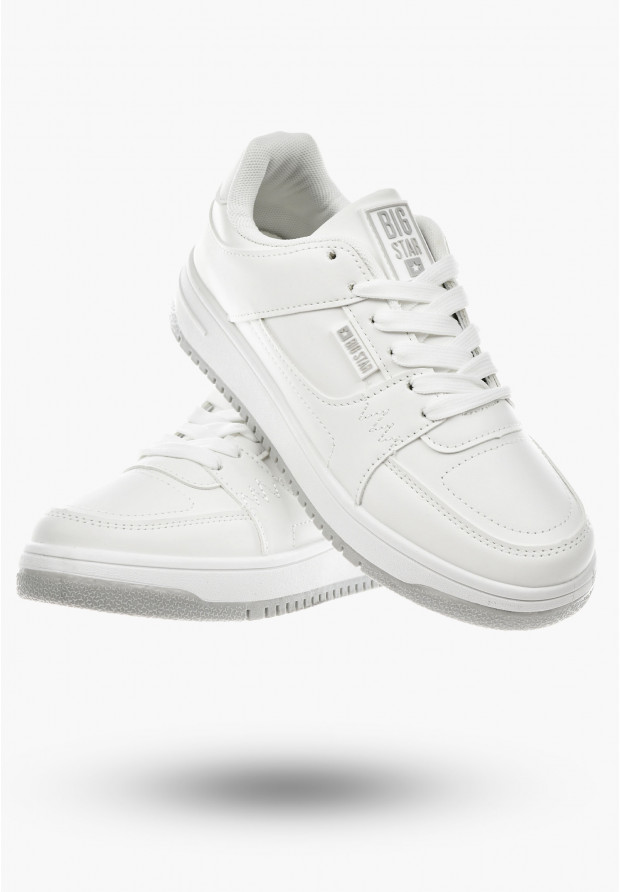 Sneakersy BIG STAR Białe Młodzieżowe MM274354