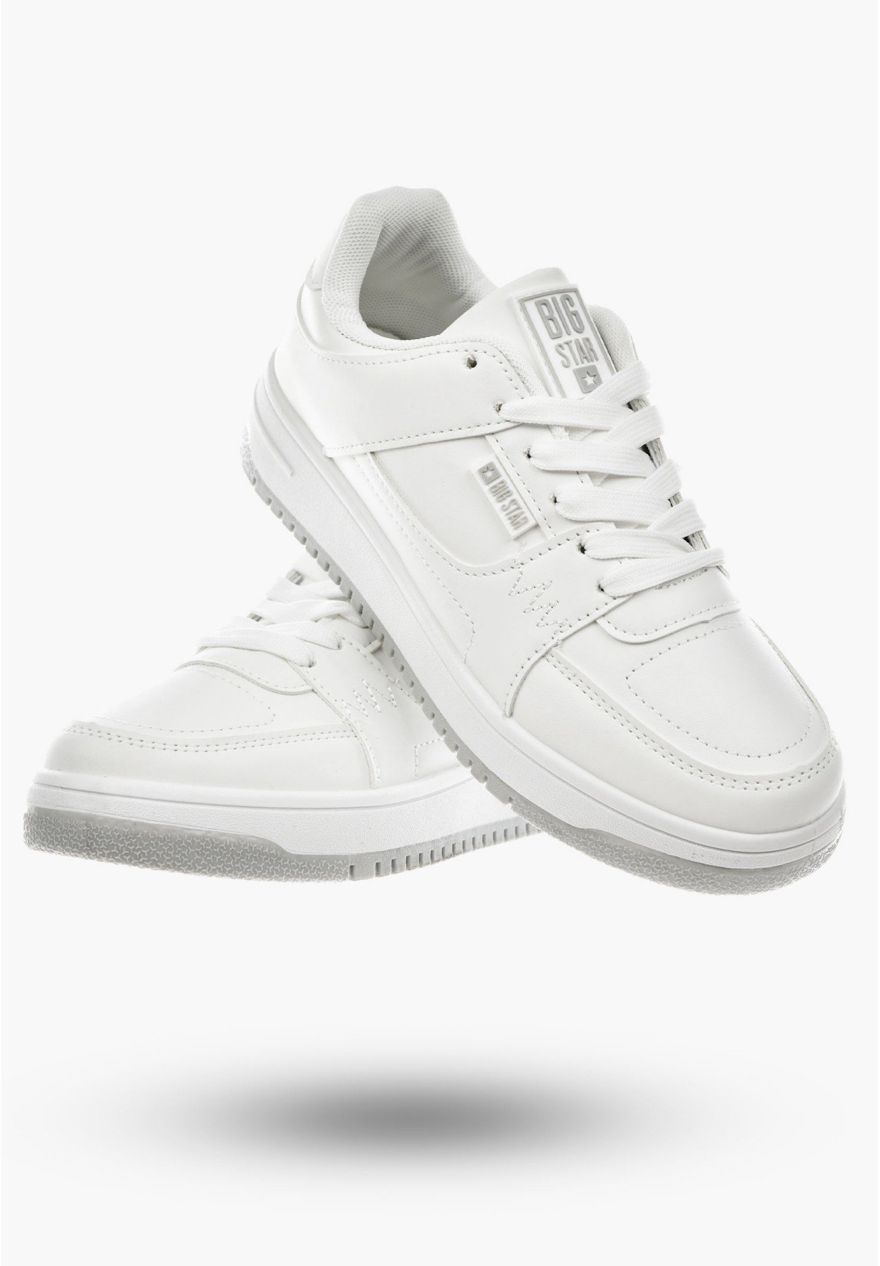 Sneakersy BIG STAR Białe Młodzieżowe MM274354