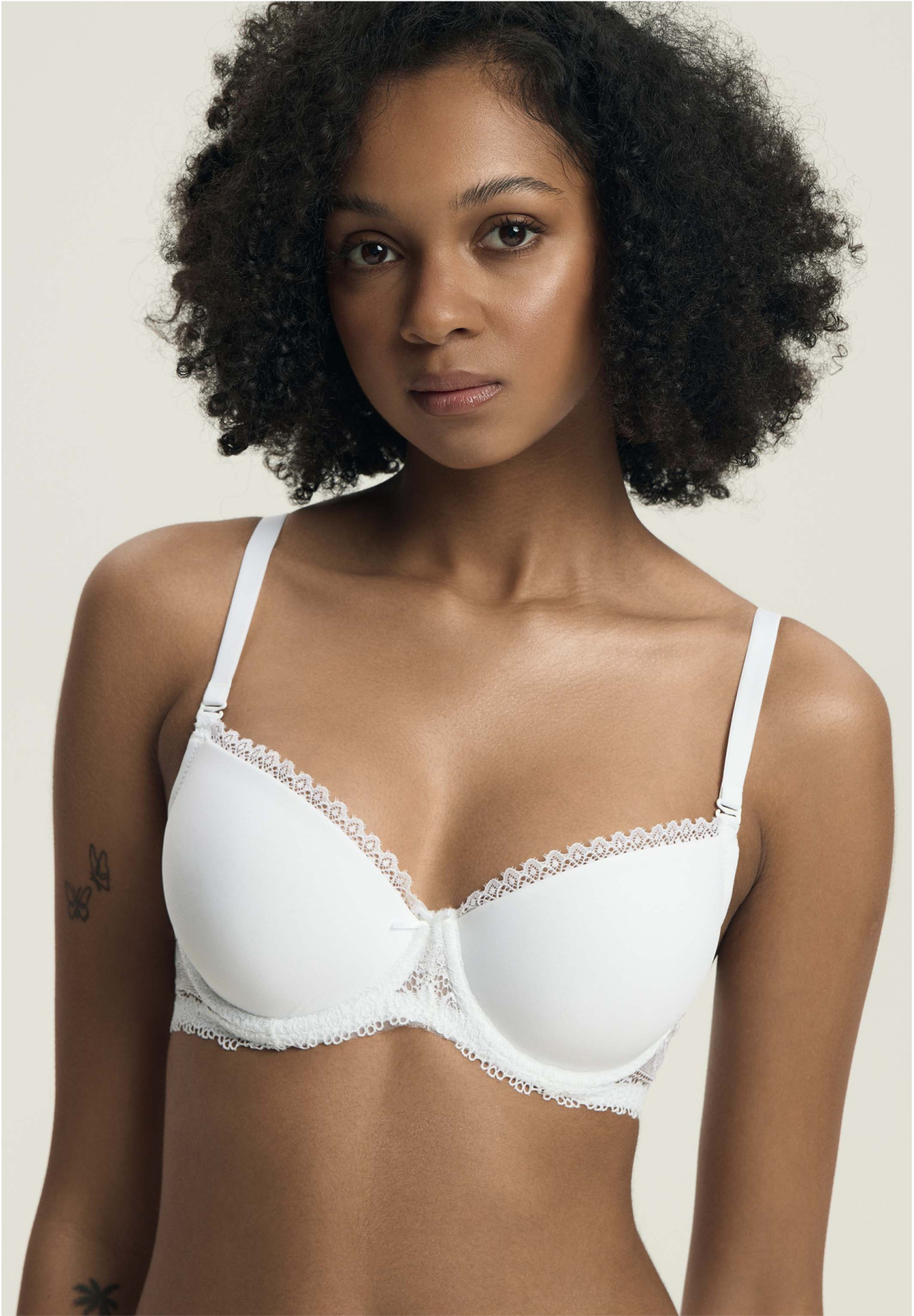Biustonosz Damski Push-Up Klasyczny HENDERSON Julietta 23444-00X Biały