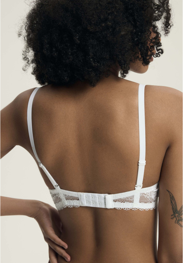 Biustonosz Damski Push-Up Klasyczny HENDERSON Julietta 23444-00X Biały
