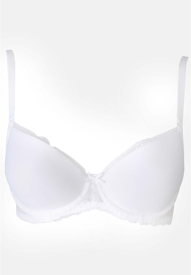 Biustonosz Damski Push-Up Klasyczny HENDERSON Julietta 23444-00X Biały