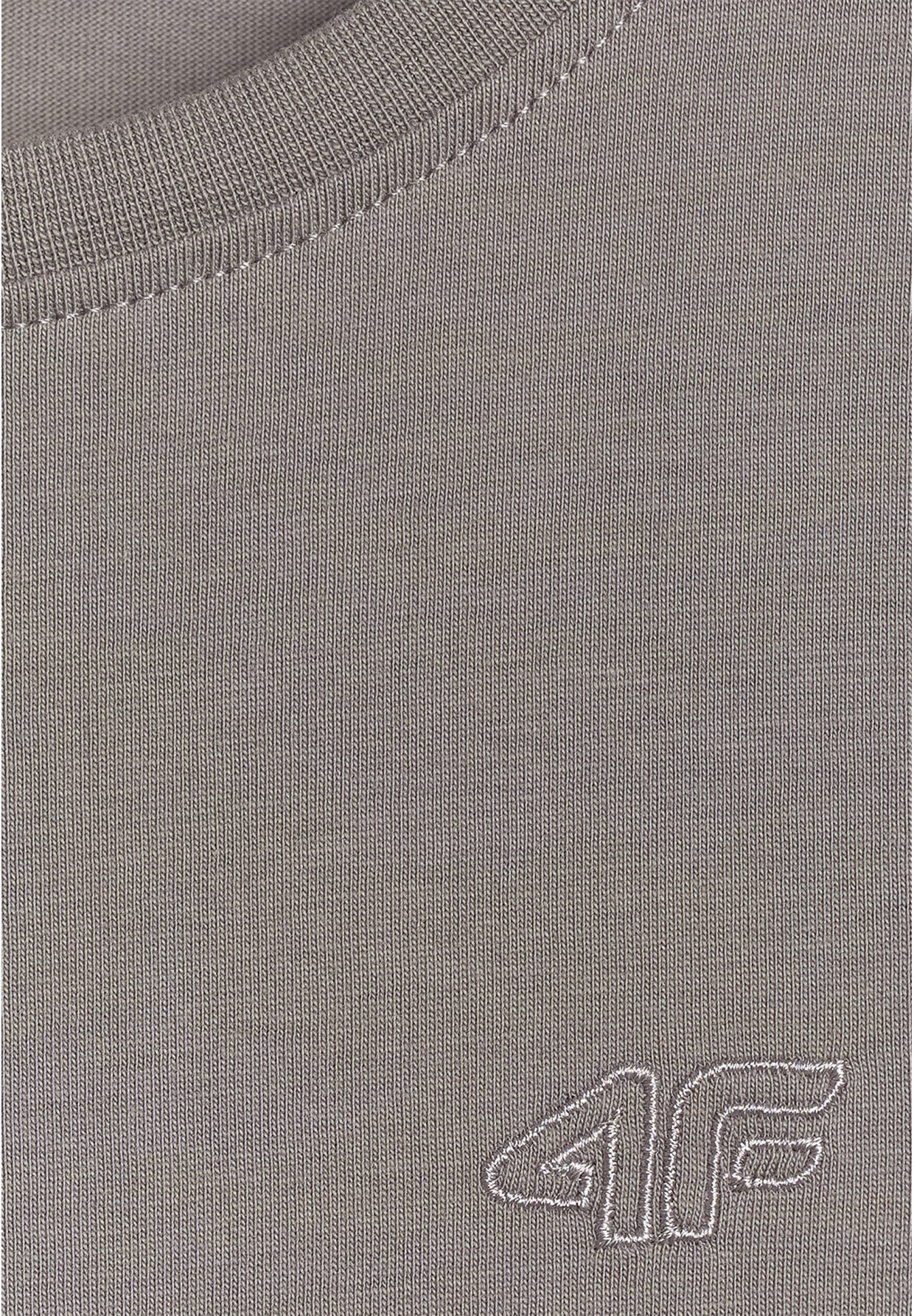 Koszulka Chłopięca 4F T-shirt Z Logo Antracyt 4FJWAW25TTSHM2399