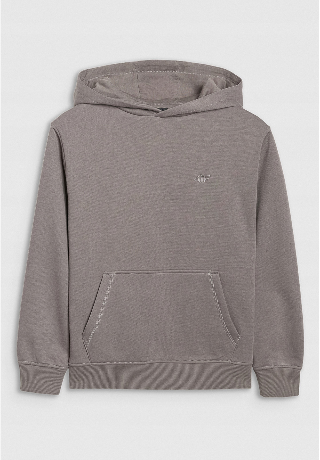 Bluza Chłopięca 4F Dresowa z Kapturem Basic Antracyt 4FJWAW25TSWSM1945