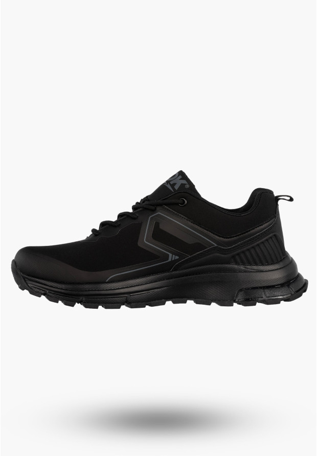 Buty Trekkingowe Sportowe Męskie Sneakersy Niskie Czarne DK Dakar