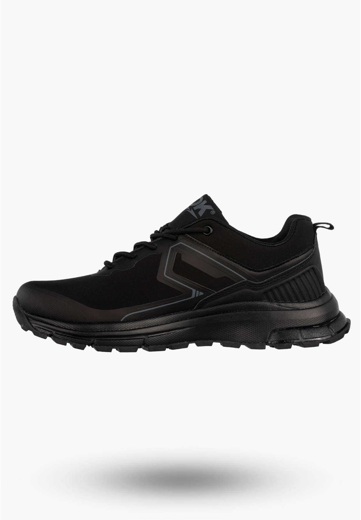 Buty Trekkingowe Sportowe Męskie Sneakersy Niskie Czarne DK Dakar