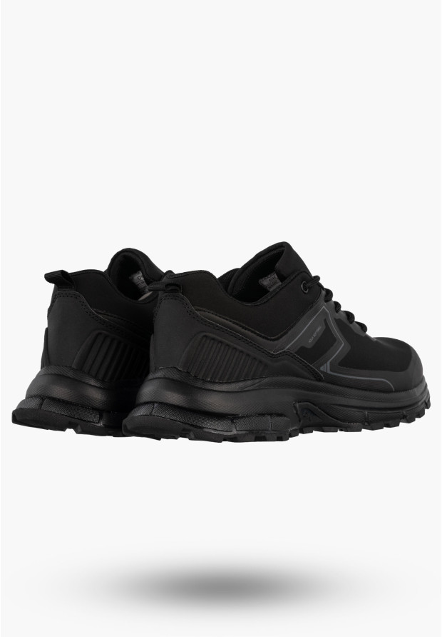 Buty Trekkingowe Sportowe Męskie Sneakersy Niskie Czarne DK Dakar