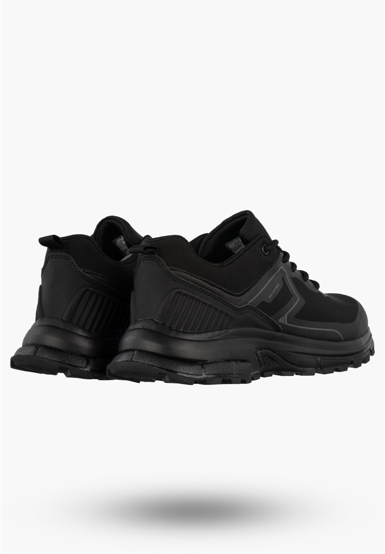 Buty Trekkingowe Sportowe Męskie Sneakersy Niskie Czarne DK Dakar