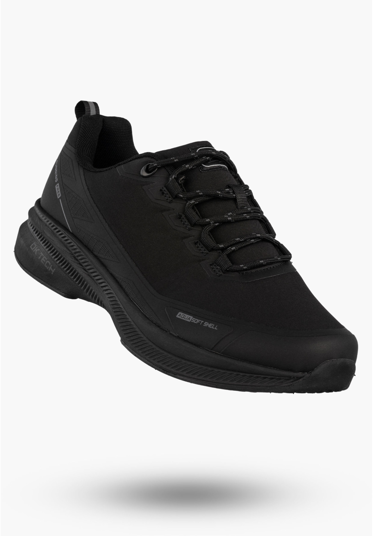 Buty Trekkingowe Sportowe Męskie Sneakersy Softshell Czarne DK Groot