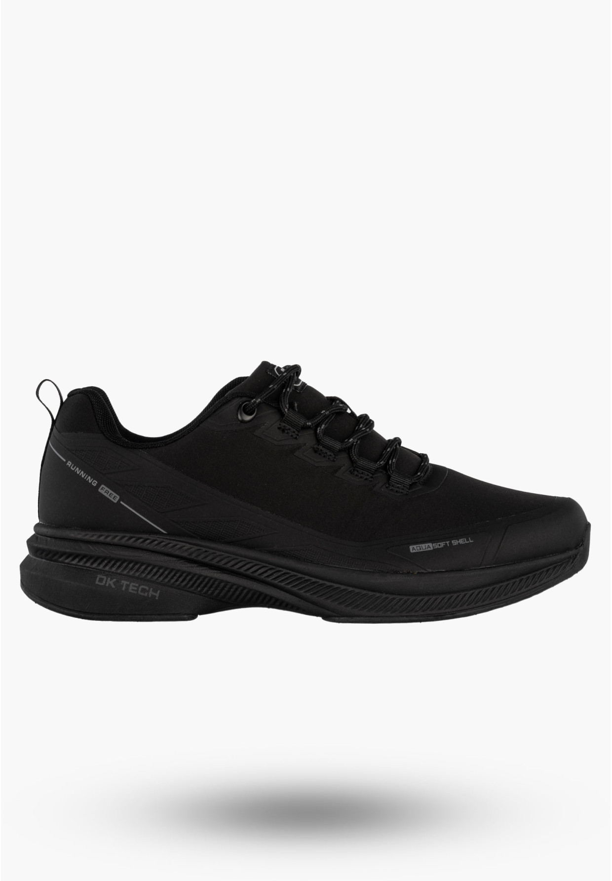 Buty Trekkingowe Sportowe Męskie Sneakersy Softshell Czarne DK Groot
