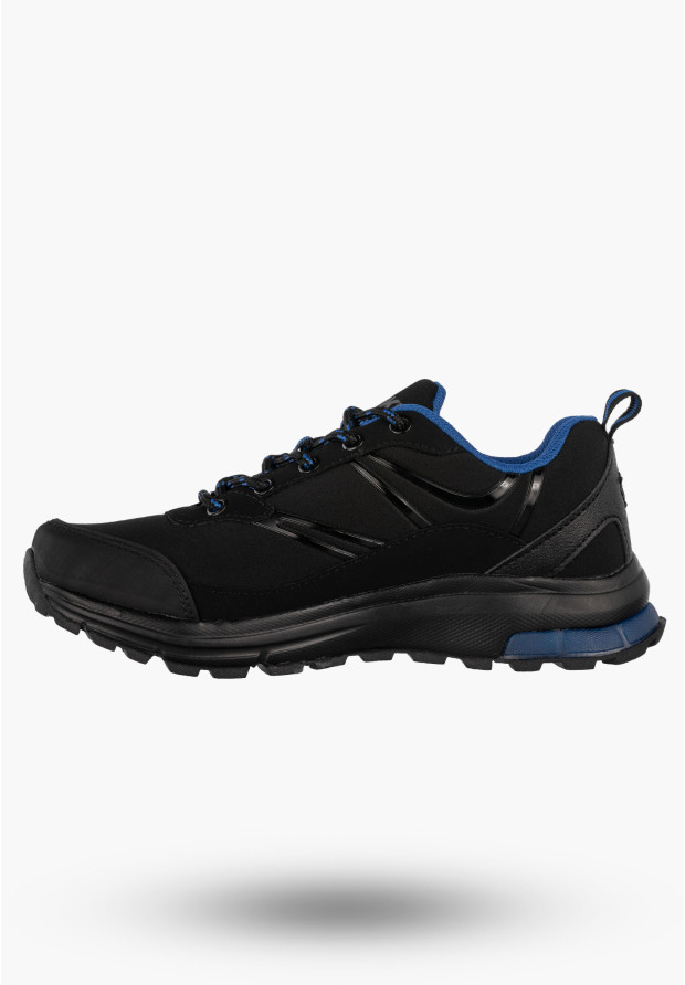 Buty Trekkingowe Damskie Sportowe Sneakersy Softshell Niskie Czarne DK Falcon