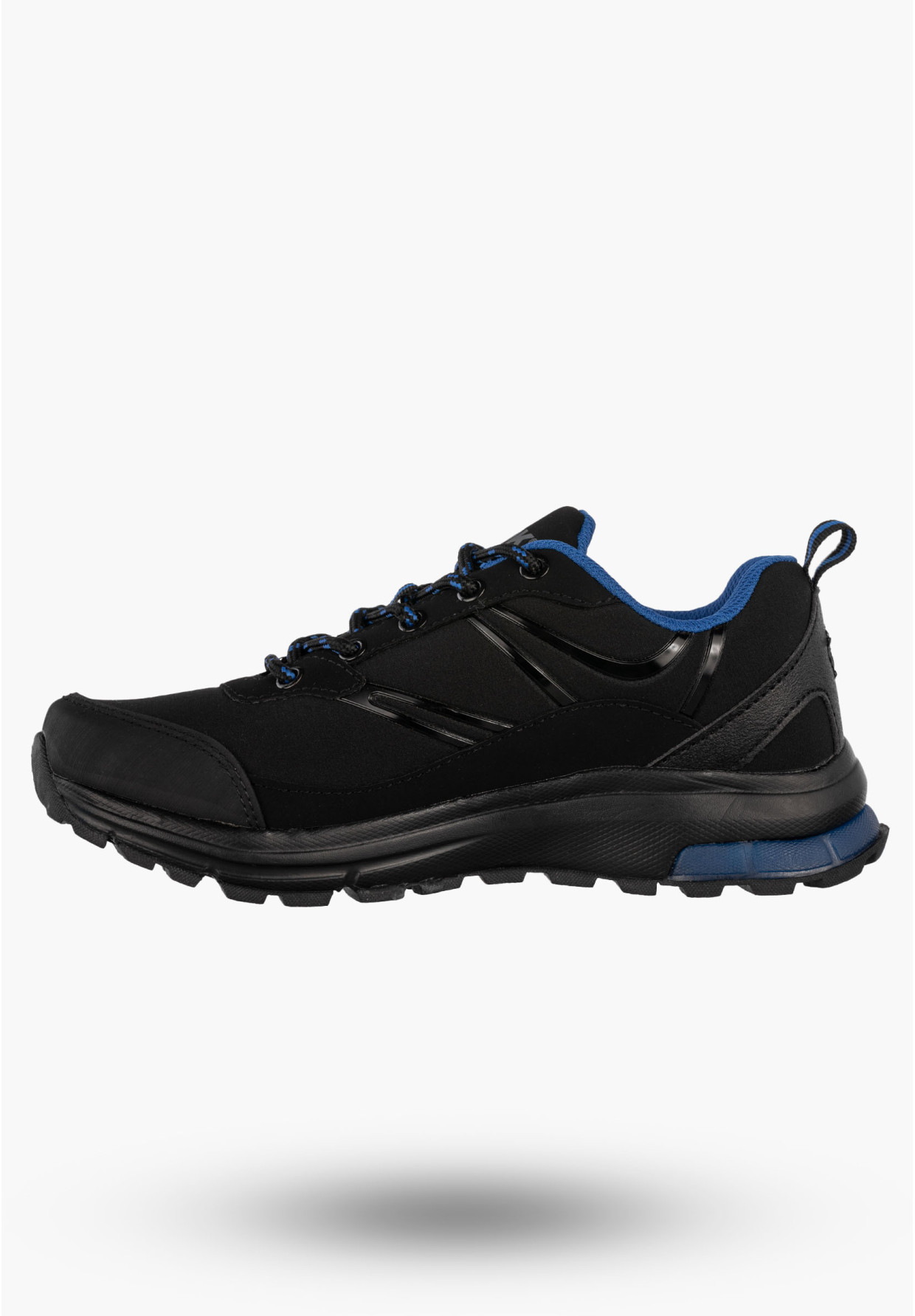 Buty Trekkingowe Damskie Sportowe Sneakersy Softshell Niskie Czarne DK Falcon