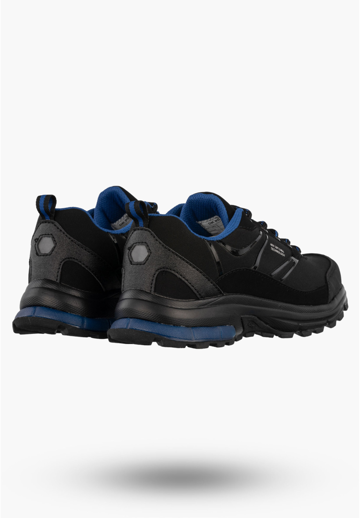 Buty Trekkingowe Damskie Sportowe Sneakersy Softshell Niskie Czarne DK Falcon