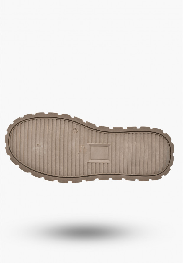 Sneakersy BIG STAR Damskie Beżowe MM274618