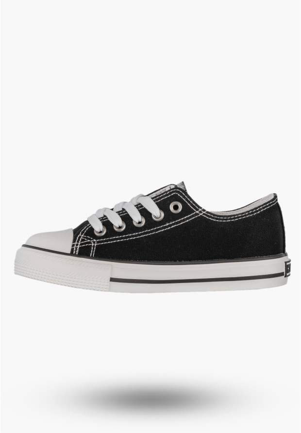 Trampki Dziecięce BIG STAR Czarne Buty Sznurowane DD374163