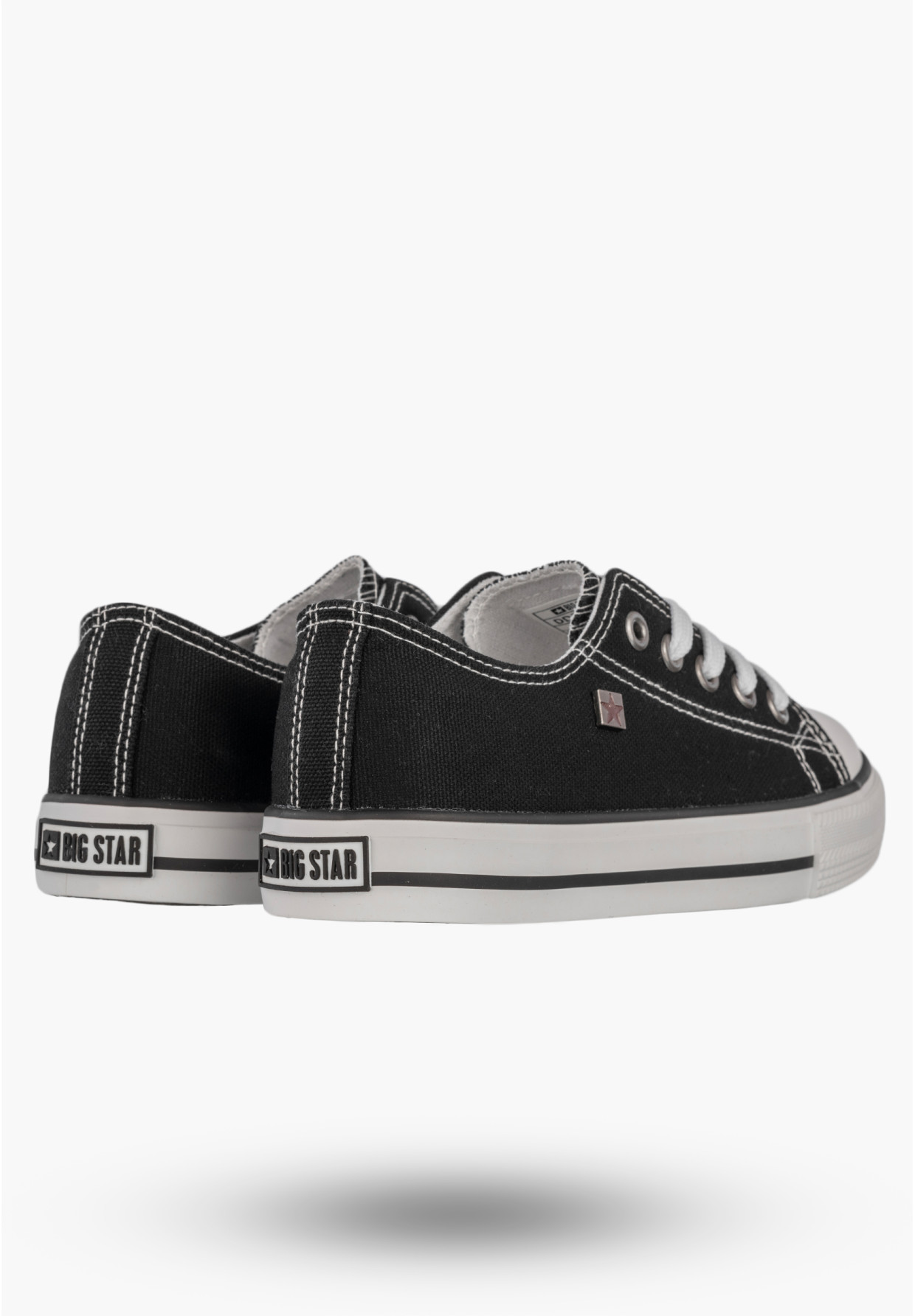 Trampki Dziecięce BIG STAR Czarne Buty Sznurowane DD374163