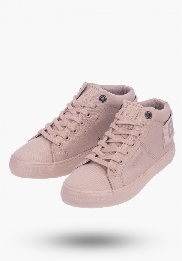 Sneakersy Damskie BIG STAR Nude LL274004