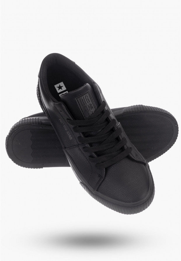 Sneakersy Męskie BIG STAR Czarne MM174002