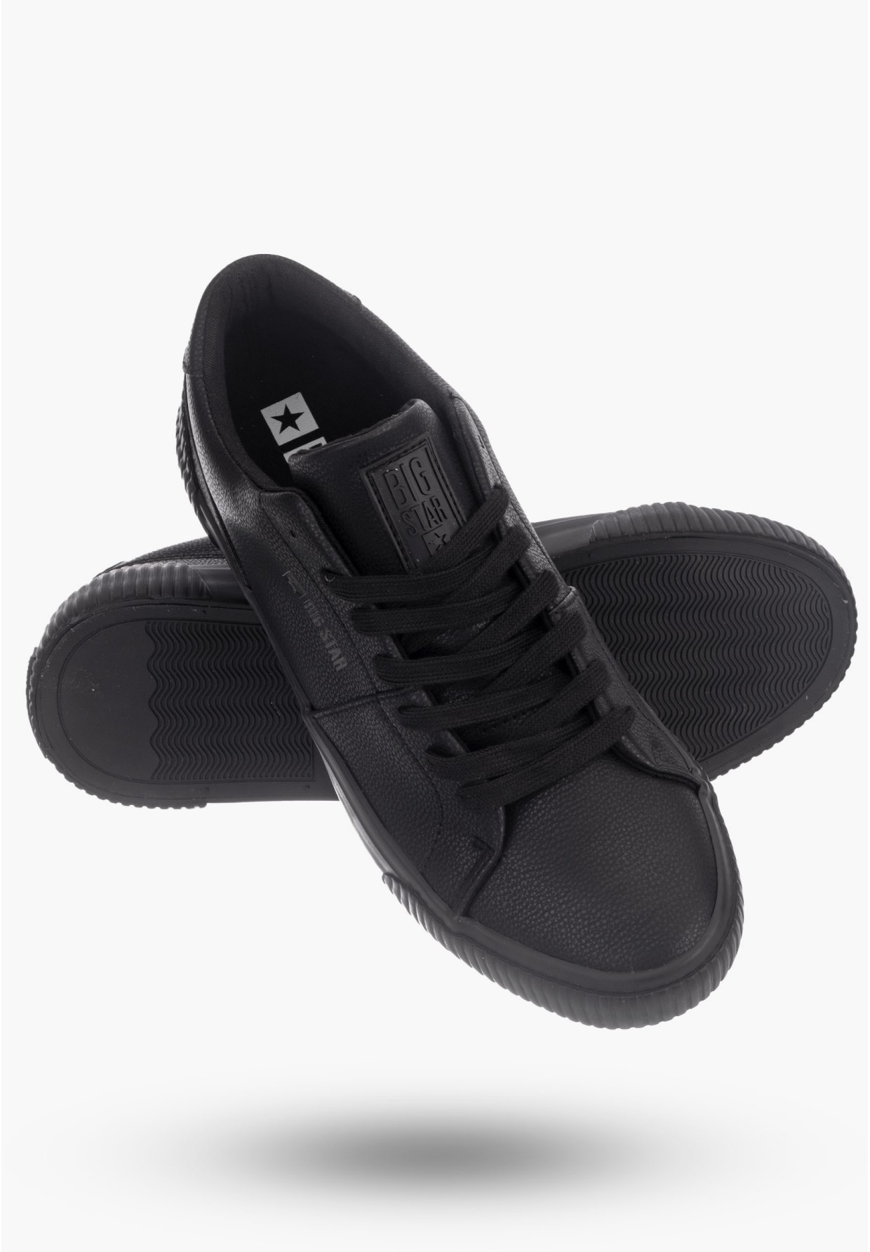 Sneakersy Męskie BIG STAR Czarne MM174002