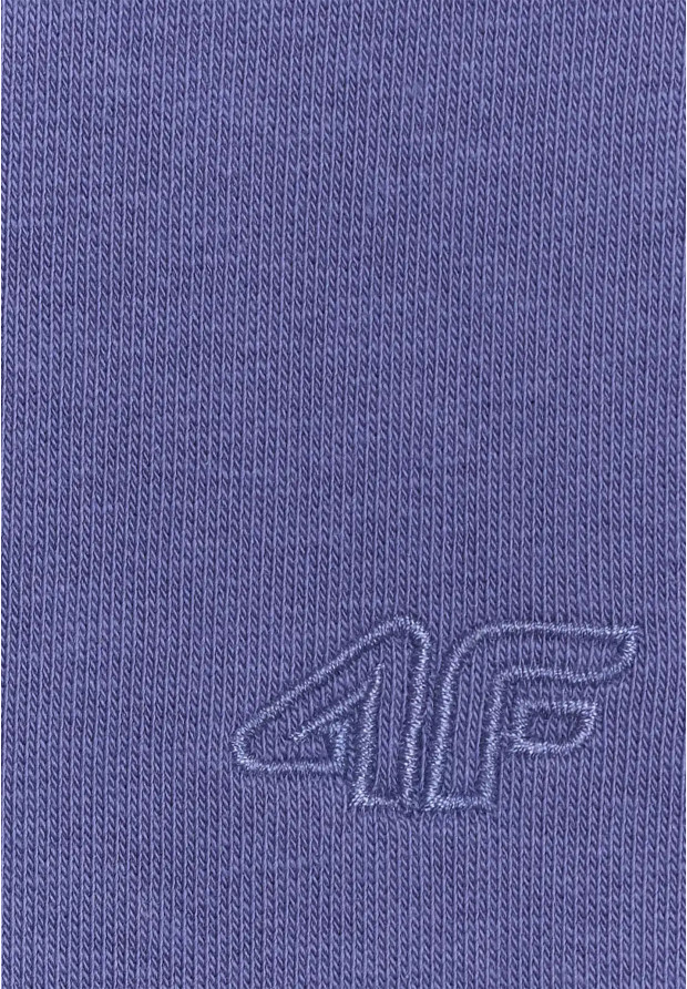 Bluza Chłopięca 4F Dresowa z Kapturem Basic Niebieska 4FJWAW25TSWSM1945
