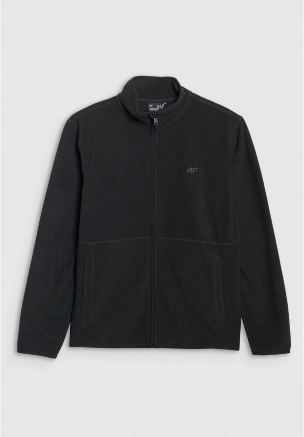 Polar Damski 4F Bluza Ze Stójką Regular Czarny 4FWMM00TFLEF314
