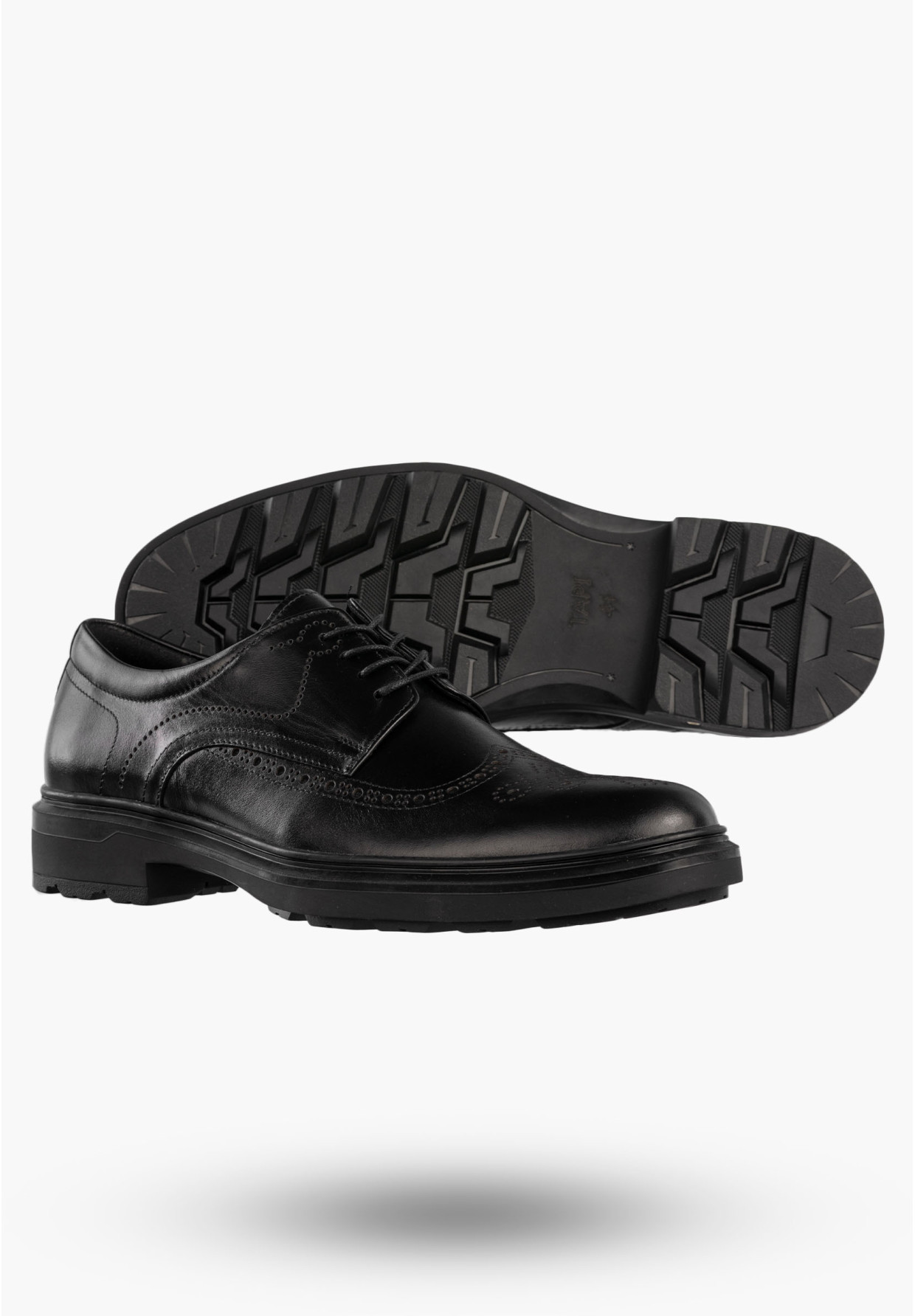 Półbuty Wizytowe Męskie Skórzane Buty Eleganckie Czarne