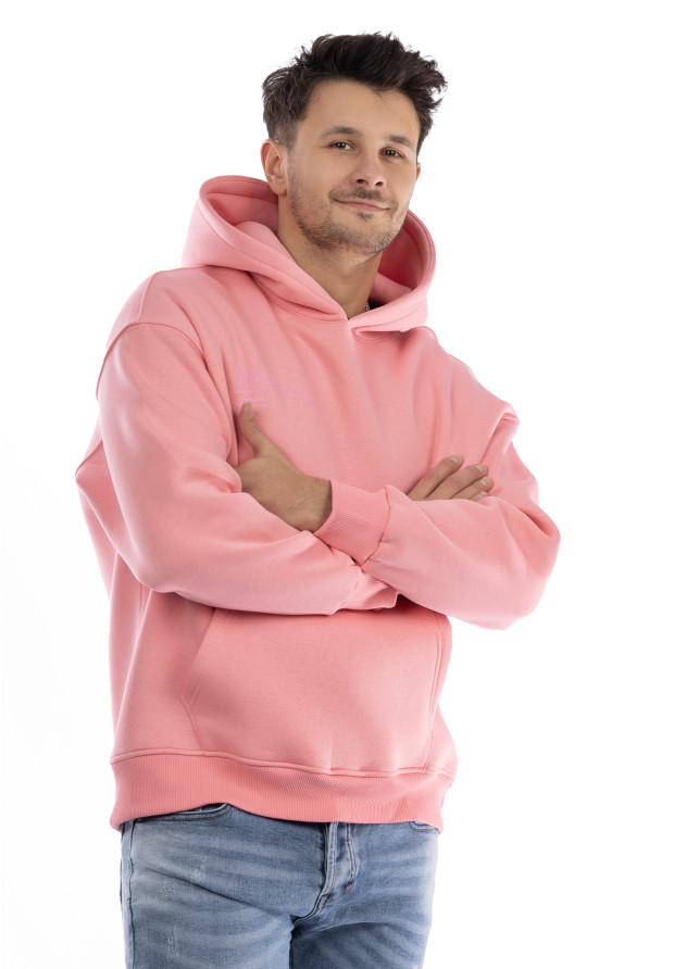 Bluza Unisex Z Kapturem Różowa Pantera Casual Streetwear Różowa 2512