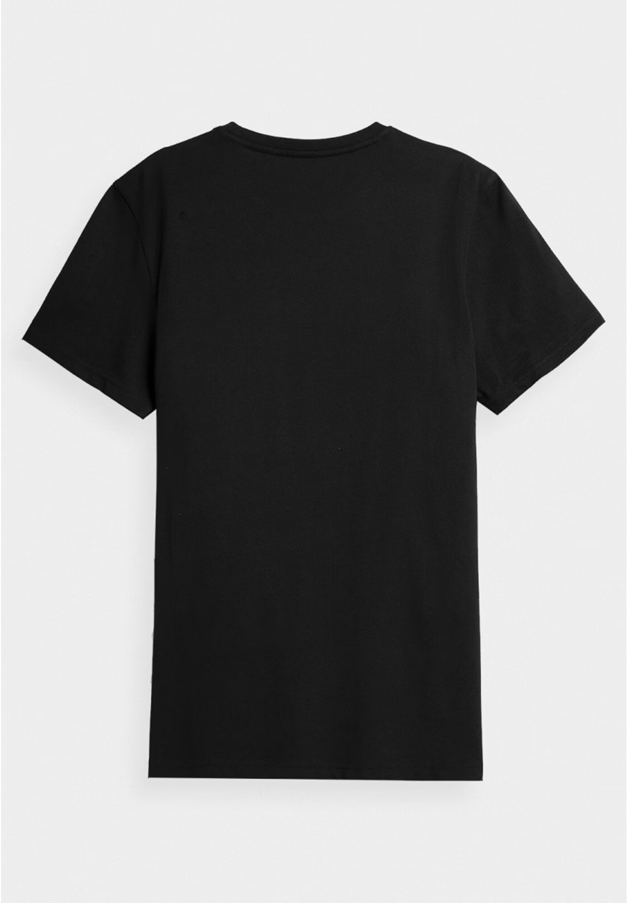 Koszulka Męska 4F T-shirt Z Logo Regular Czarny NOSH4-TSM003B