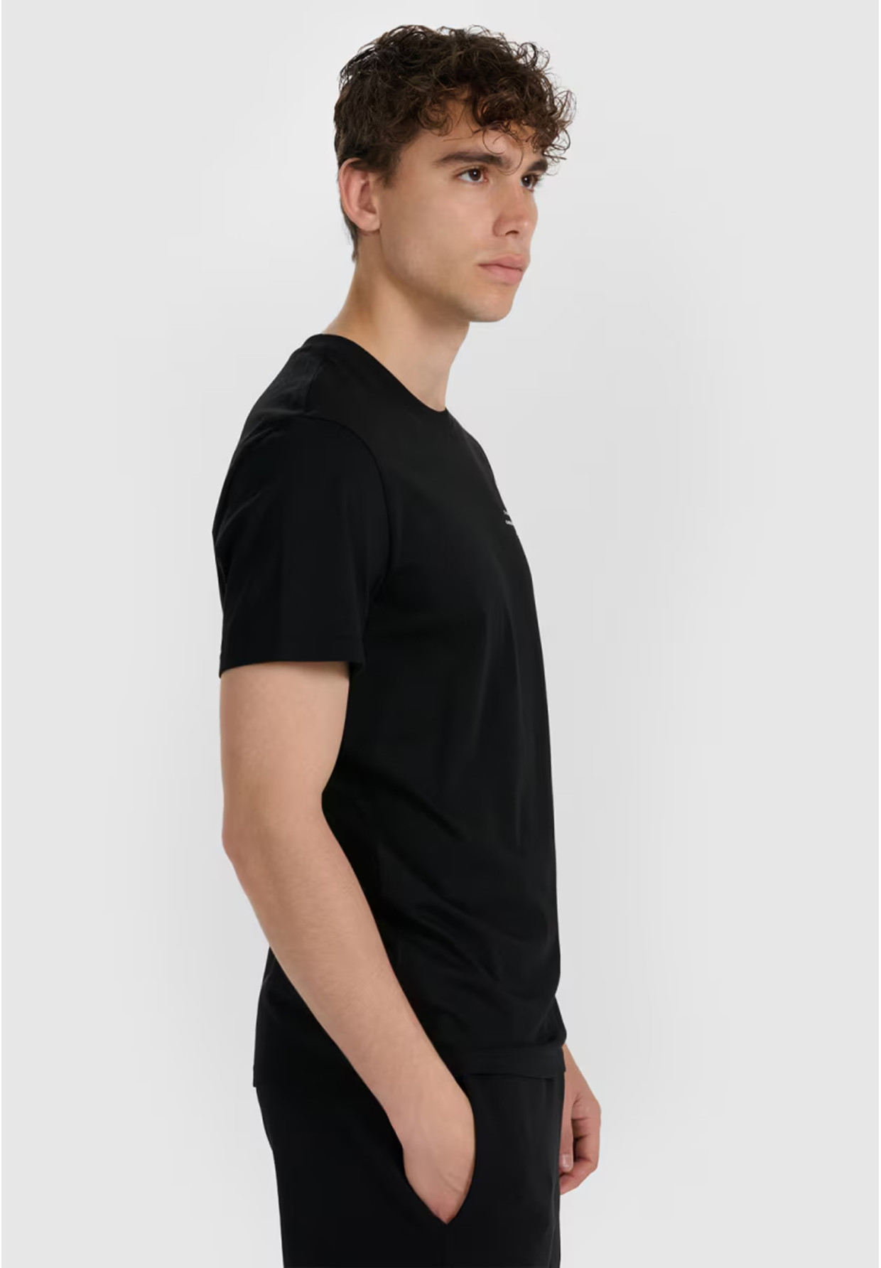 Koszulka Męska 4F T-shirt Z Nadrukiem Regular Czarna 4FWAW25TTSHM3131