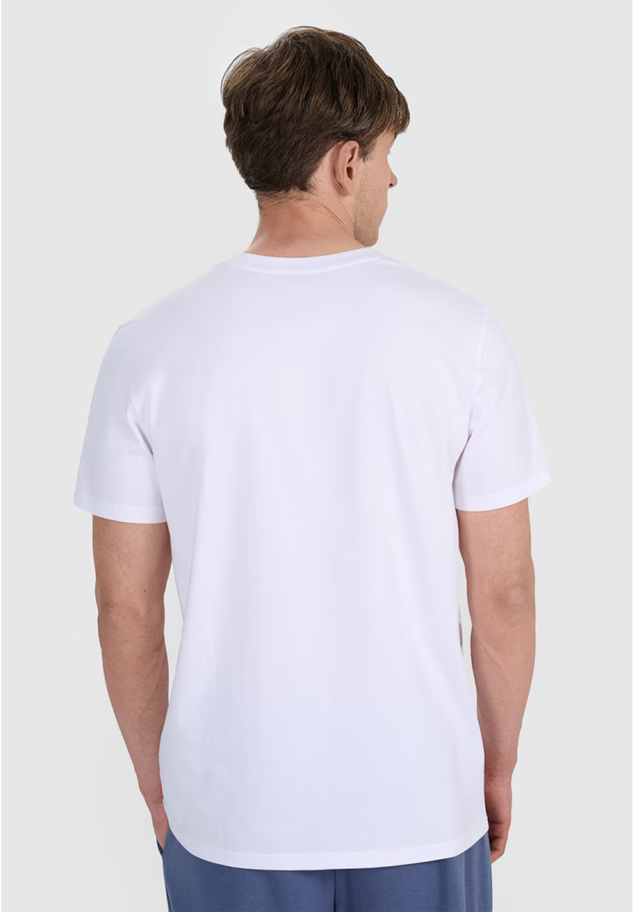 Koszulka Męska 4F T-shirt Z Nadrukiem Regular Biały 4FWMM00TTSHM2257