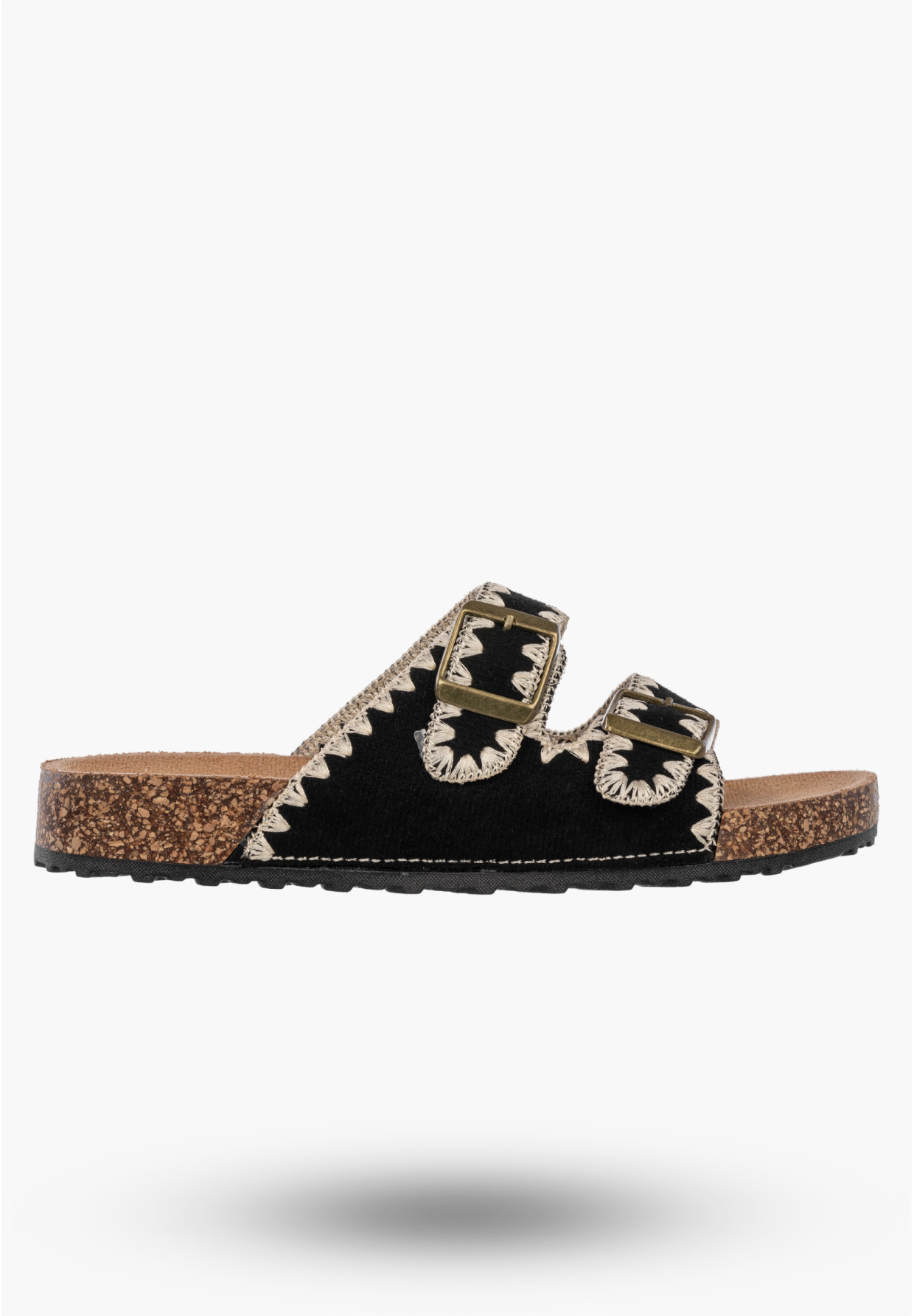 Klapki Damskie Boho Eleganckie Buty Letnie Wygodne Czarne Potocki