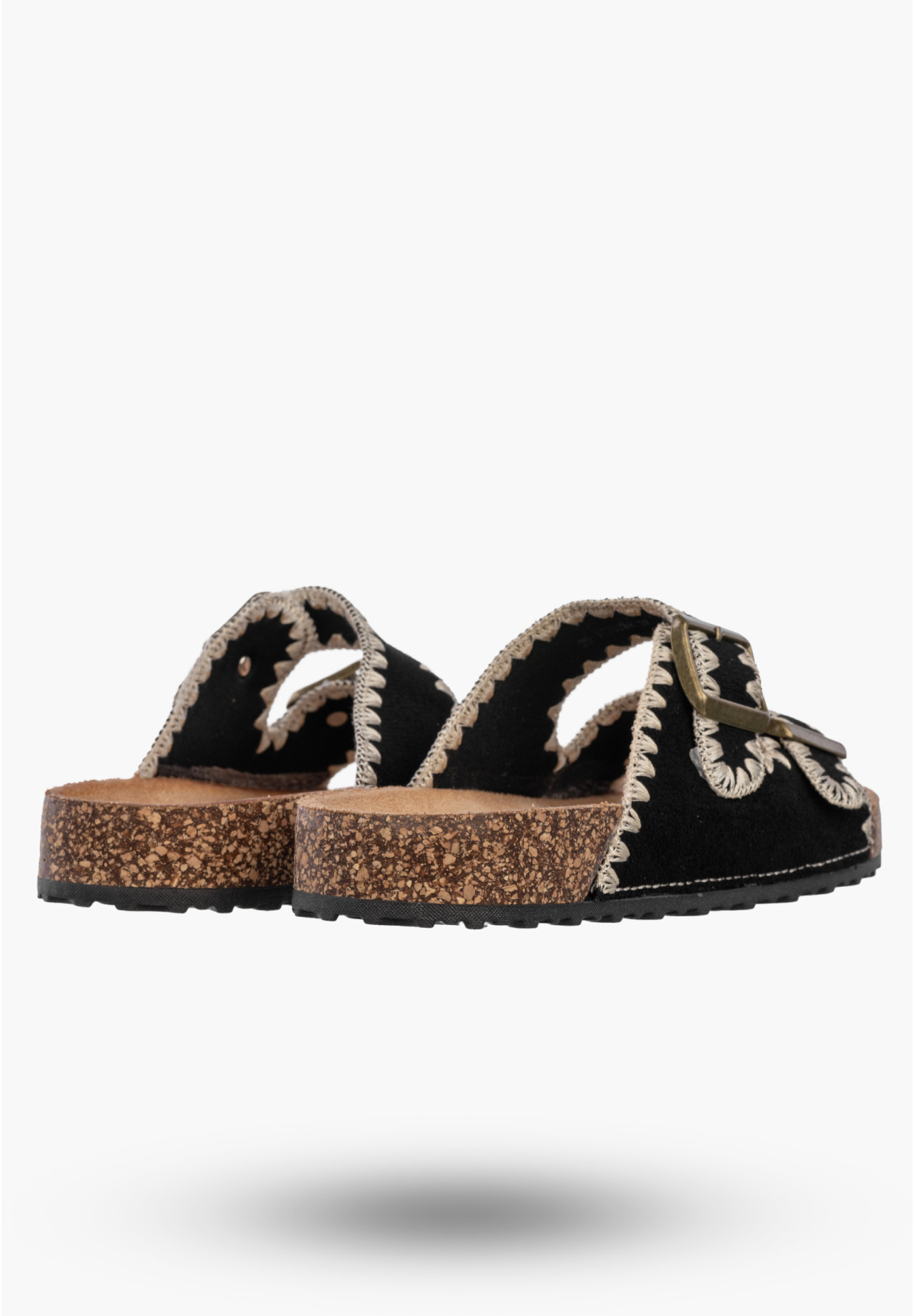 Klapki Damskie Boho Eleganckie Buty Letnie Wygodne Czarne Potocki