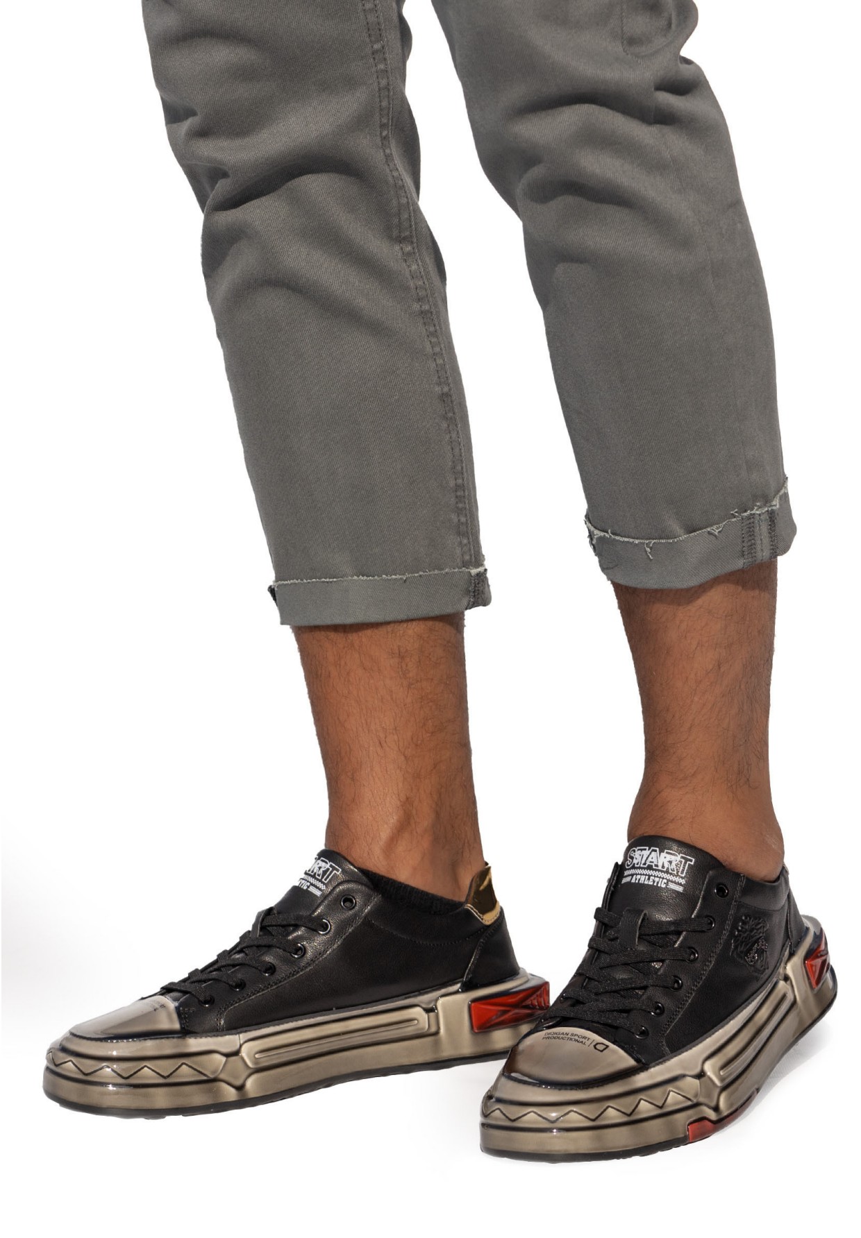 Buty Męskie Skórzane John Doubare