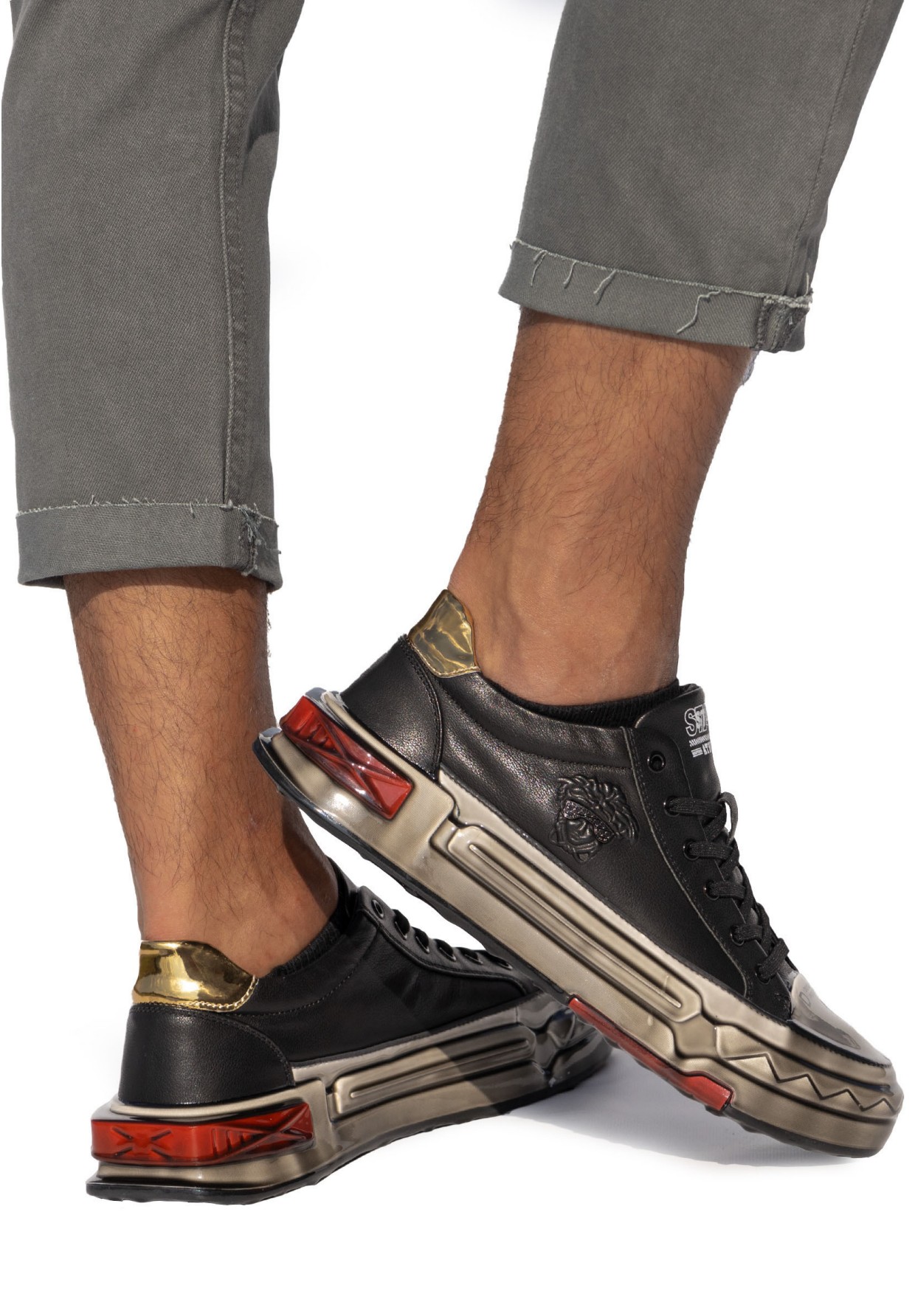 Buty Męskie Skórzane John Doubare