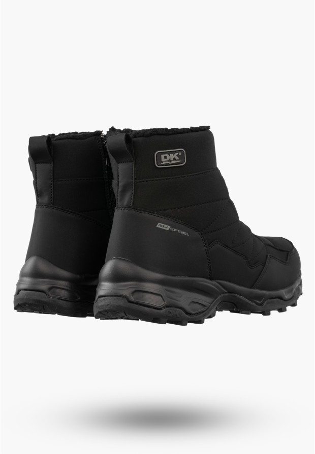 Śniegowce Męskie SoftShell DK Buty Zimowe Ocieplane Czarne North