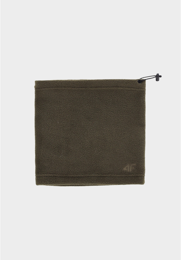 Bandana Dziecięca 4F Komin Ocieplany Mikropolar Khaki 4FJWMM00ABDAU127