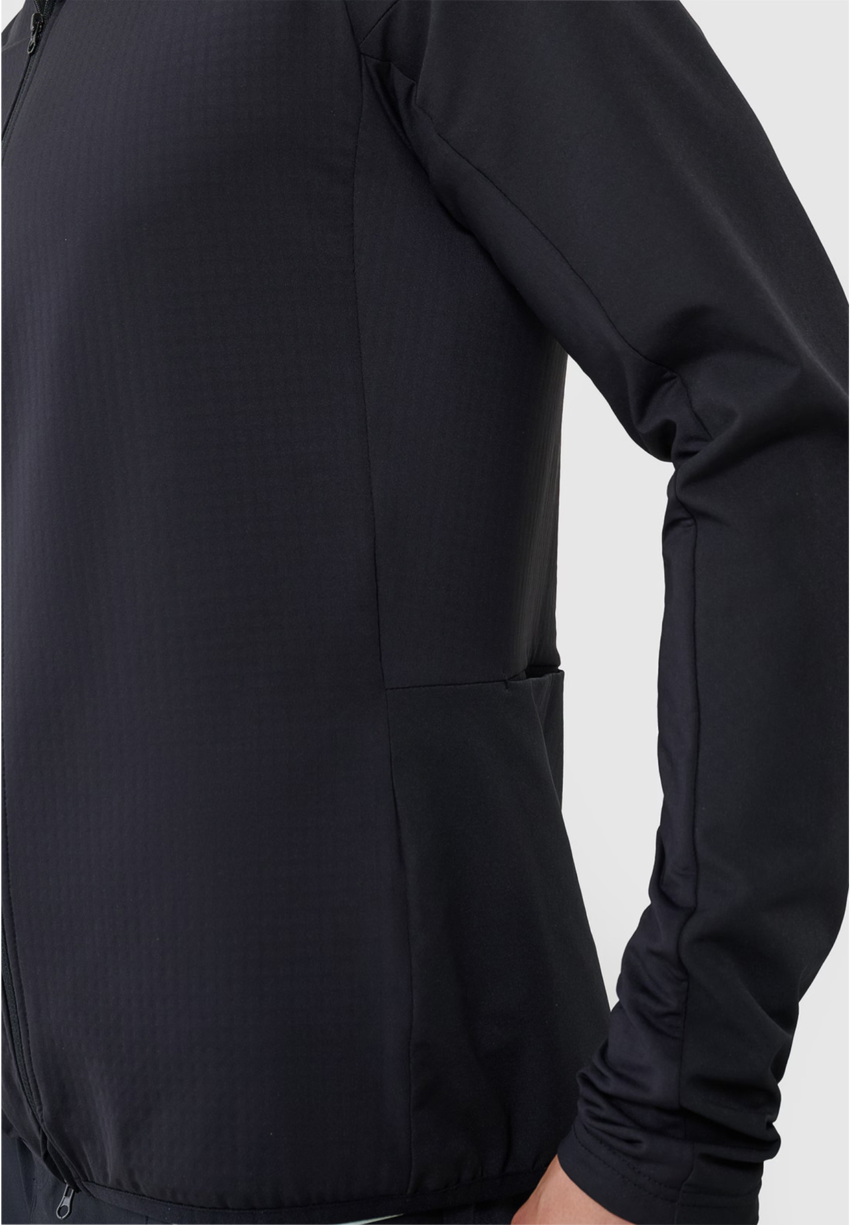 Bluza Męska Rowerowa 4F Szybkoschnąca Sportowa Czarna 4FWSS25TFSWM483