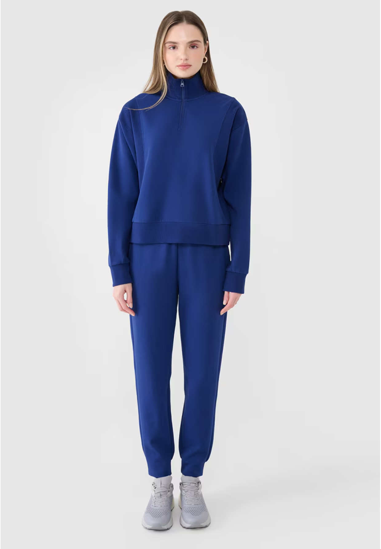 Spodnie Damskie 4F Joggery Dresowe Dresy Granatowe 4FWSS25TTROF0996
