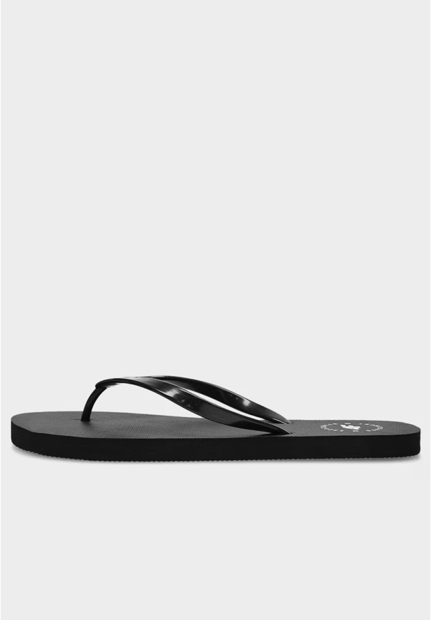 Japonki Damskie 4F Klapki Buty Letnie Plażowe Basenowe Czarne 4FMM00FFLIF018A