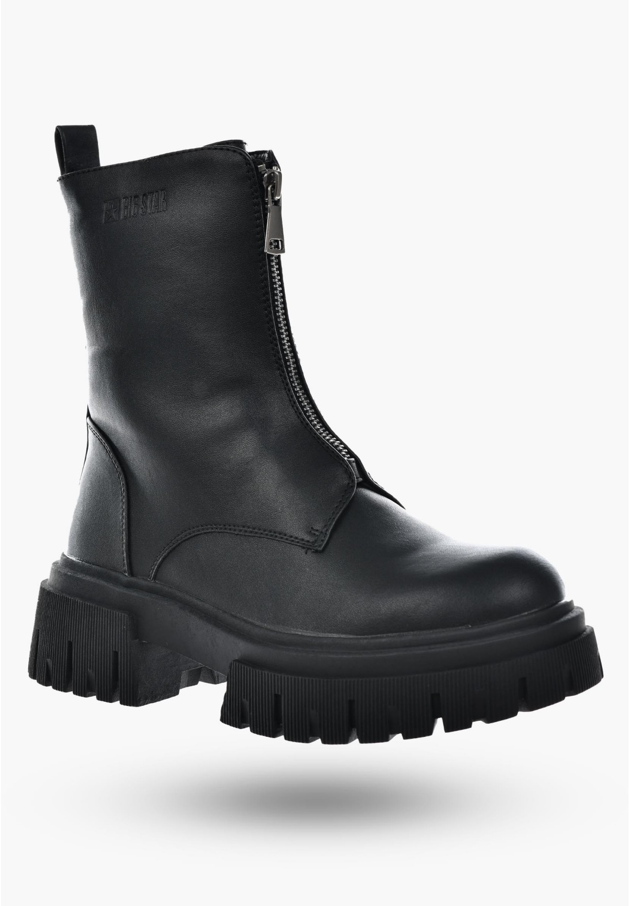 Botki Damskie Czarne BIG STAR MM274598