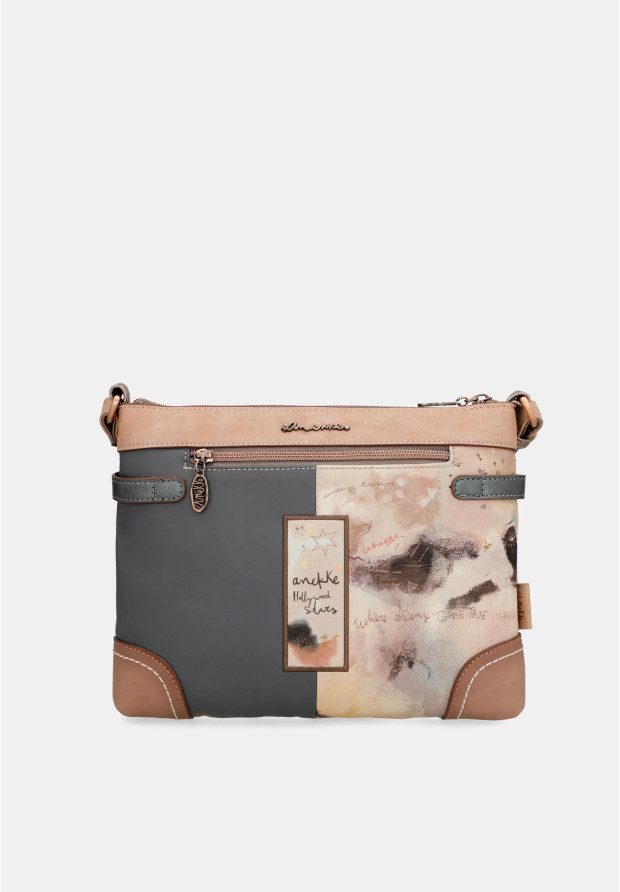 Torebka Damska ANEKKE Torba Na Ramię Crossbody Beżowa Hollywood 38703-701