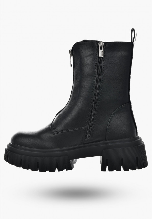 Botki Damskie Czarne BIG STAR MM274598