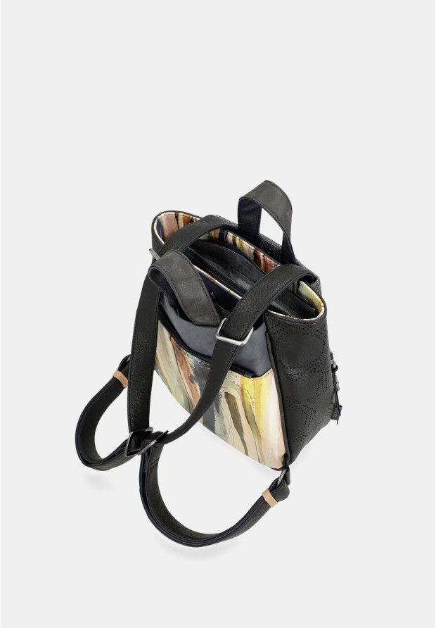 Plecak Damski ANEKKE Średni Elegancki Granatowy Studio 38755-256