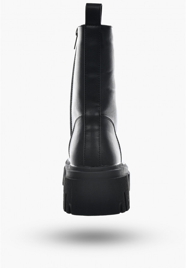 Botki Damskie Czarne BIG STAR MM274598