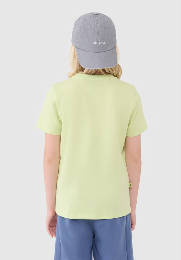 Koszulka Chłopięca 4F T-shirt Z Nadrukiem Jasny Zielony 4FJWSS25TTSHM2186