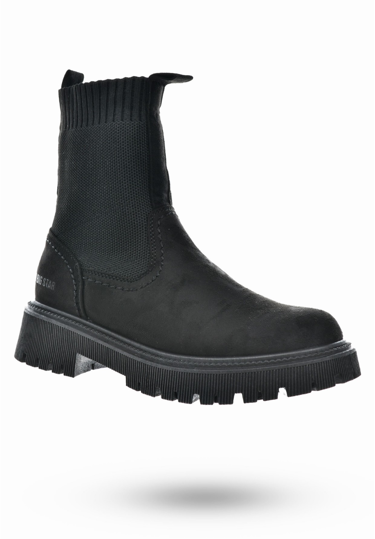 Botki Damskie Czarne BIG STAR MM274540